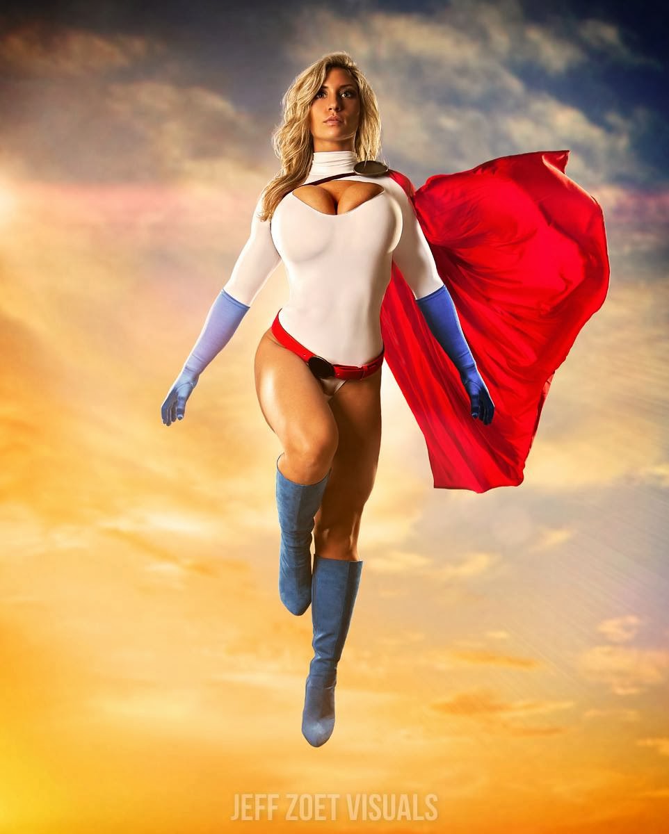 SHE - Super Heroines Everywhere: powergirl by alyssa loughran - part 1
