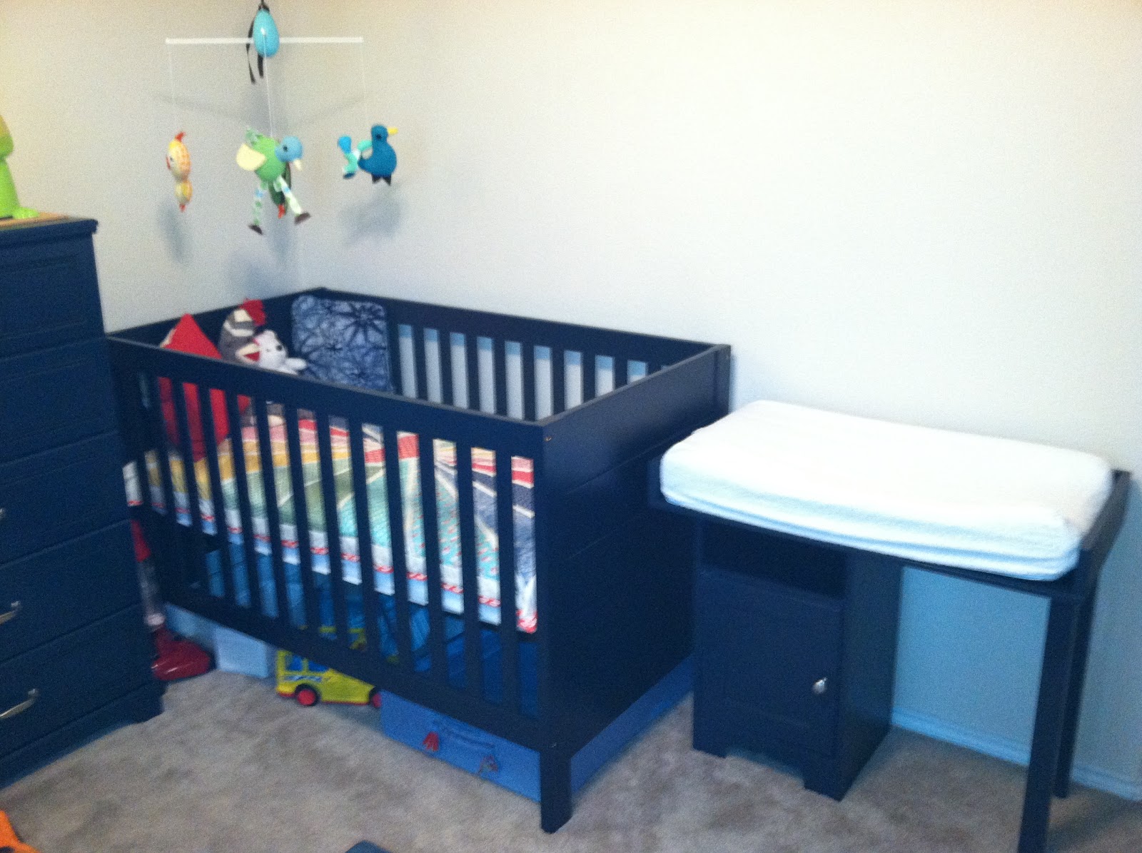 The Eighth Daughter changing tableIkea hack turns Hobo