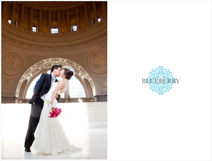 Berkeley San Francisco City Hall Rotunda Wedding Photographs