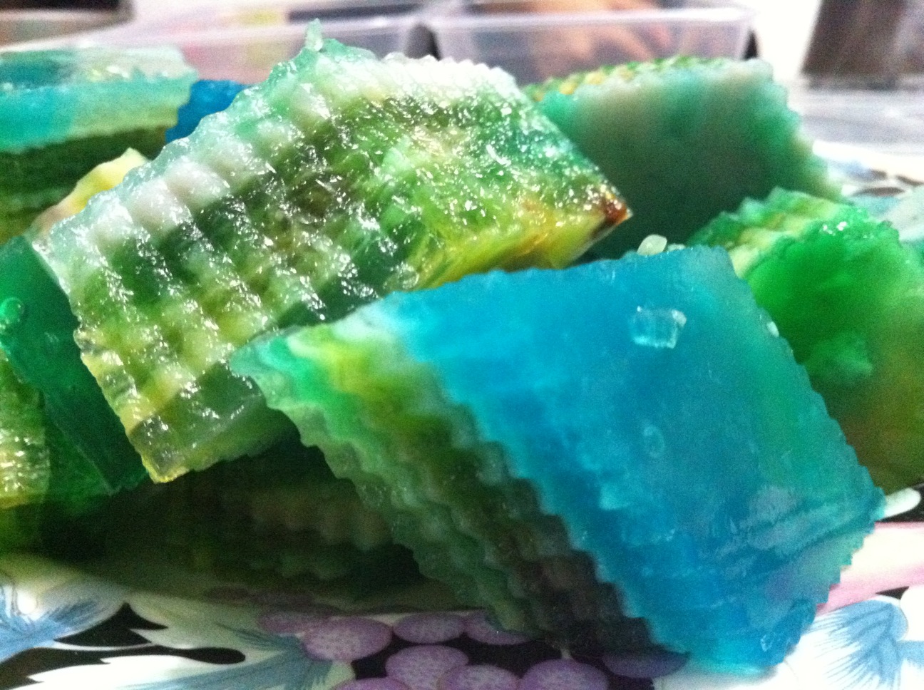 Fat Pom Pom Vietnamese Marble jelly!!