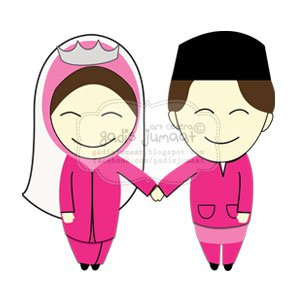 Wordless Wednesday : Cute Wedding Cartoon