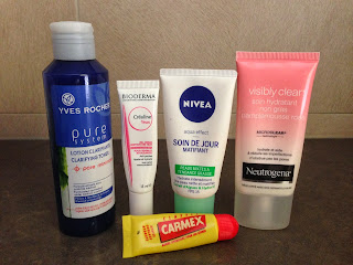 Routine soins du visage octobre 2013 matin