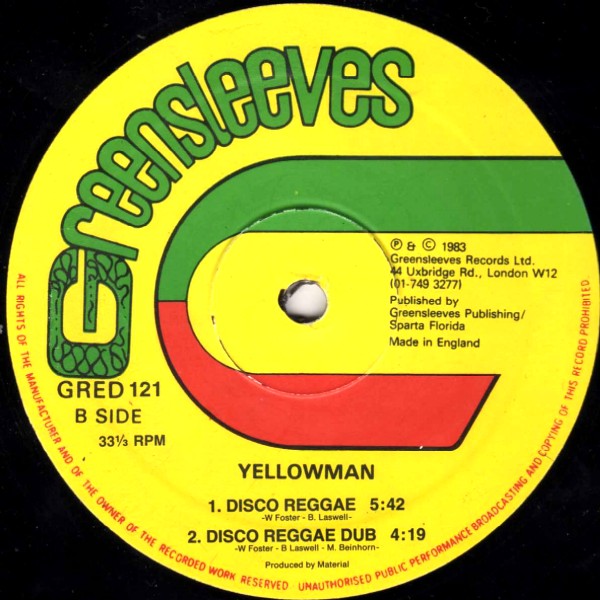 Retro Dance Club Classics Yellowman strong me strong (disco reggae)