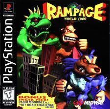 Rampage World Tour   PS1 