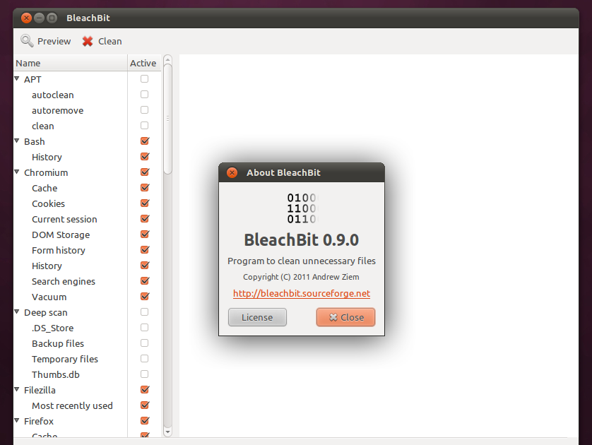 [Ubuntu] Update BleachBit 0.9.0 Telah Dirilis