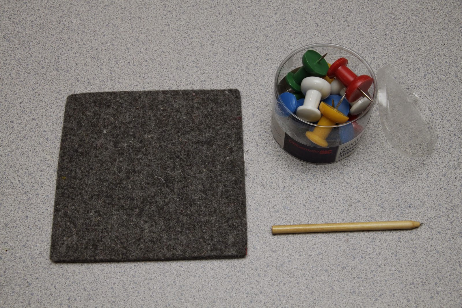 Small Felt Pad for Punching - Montessori Services