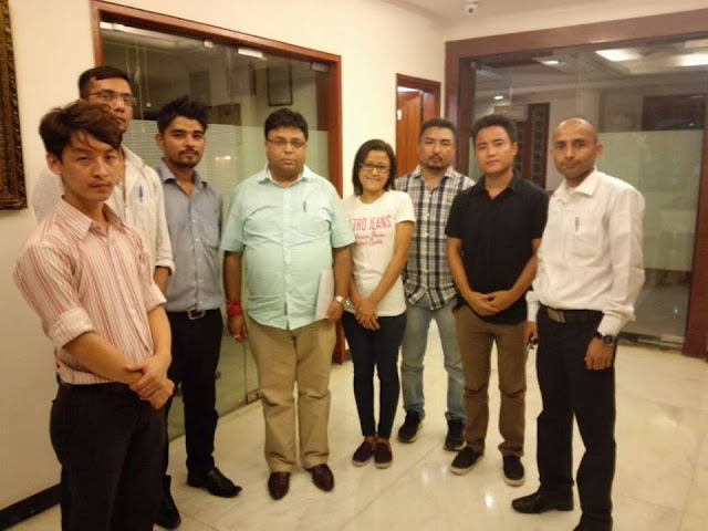 Gorkha Youth and Student Association (GYASA) with Shri Roshan Giri