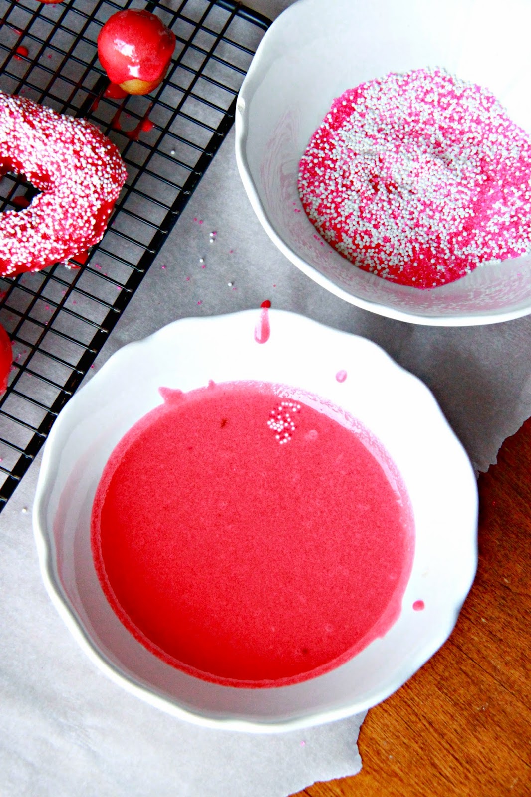 Larissa Another Day Strawberry Jello Glazed Donuts