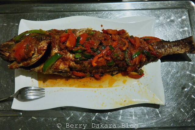 berry dakara, cakesiena, inagbe grand resort, inagbe, grilled fish, croaker