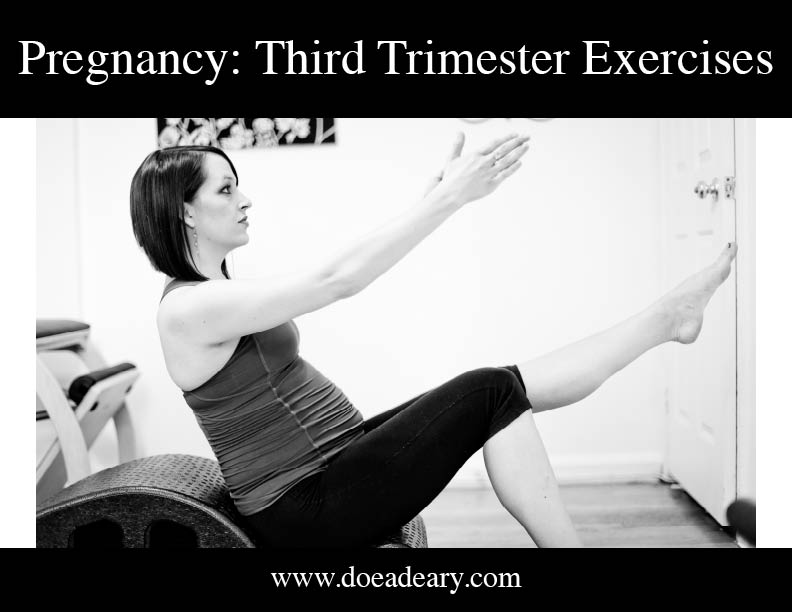 Doe a Deery Pregnancy Exercising during the Third Trimester