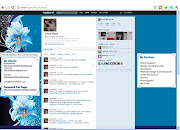 I was just trying my hands with freely available twitter backgrounds in a . (twitterprofile blog)