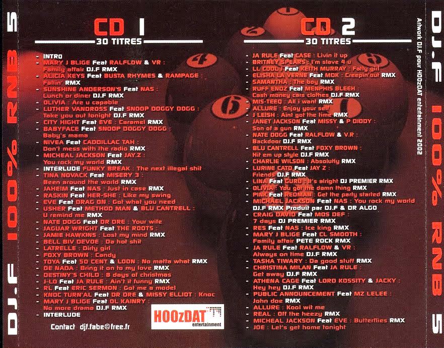 LinkUp Di CD MIX Vibes Dj F 100 RnB 5 2002 [2CD]RIDDIM UP'Z