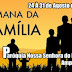 Paróquia Nossa Senhora do Rosário realizará a Semana da Família em Amparo entre os dias 24 e 31 de Agosto