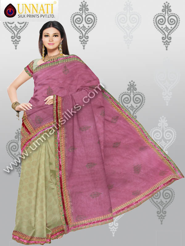 Rajasthani sarees online,Buy Rajasthani net saris,Designer net saree