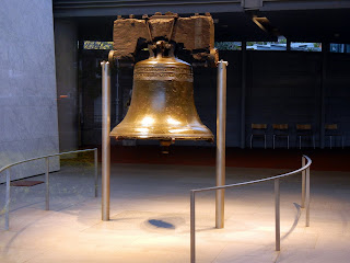 The Liberty Bell in the Independence Mall in Philadelphia