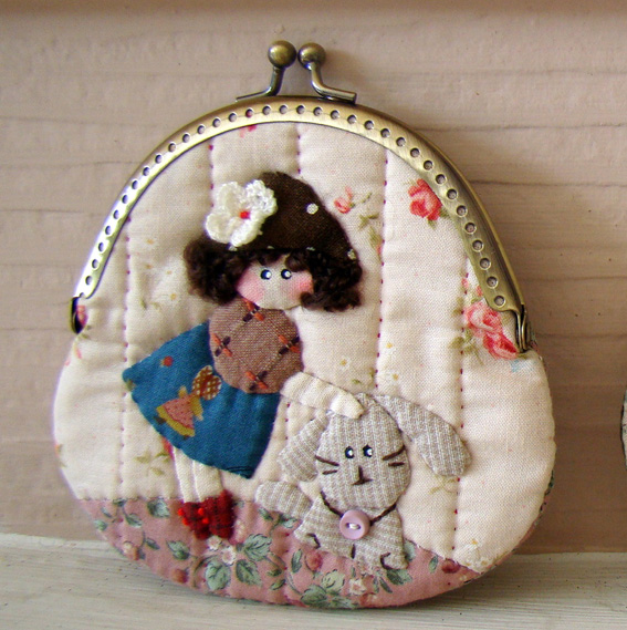 Marmalade Applique purse