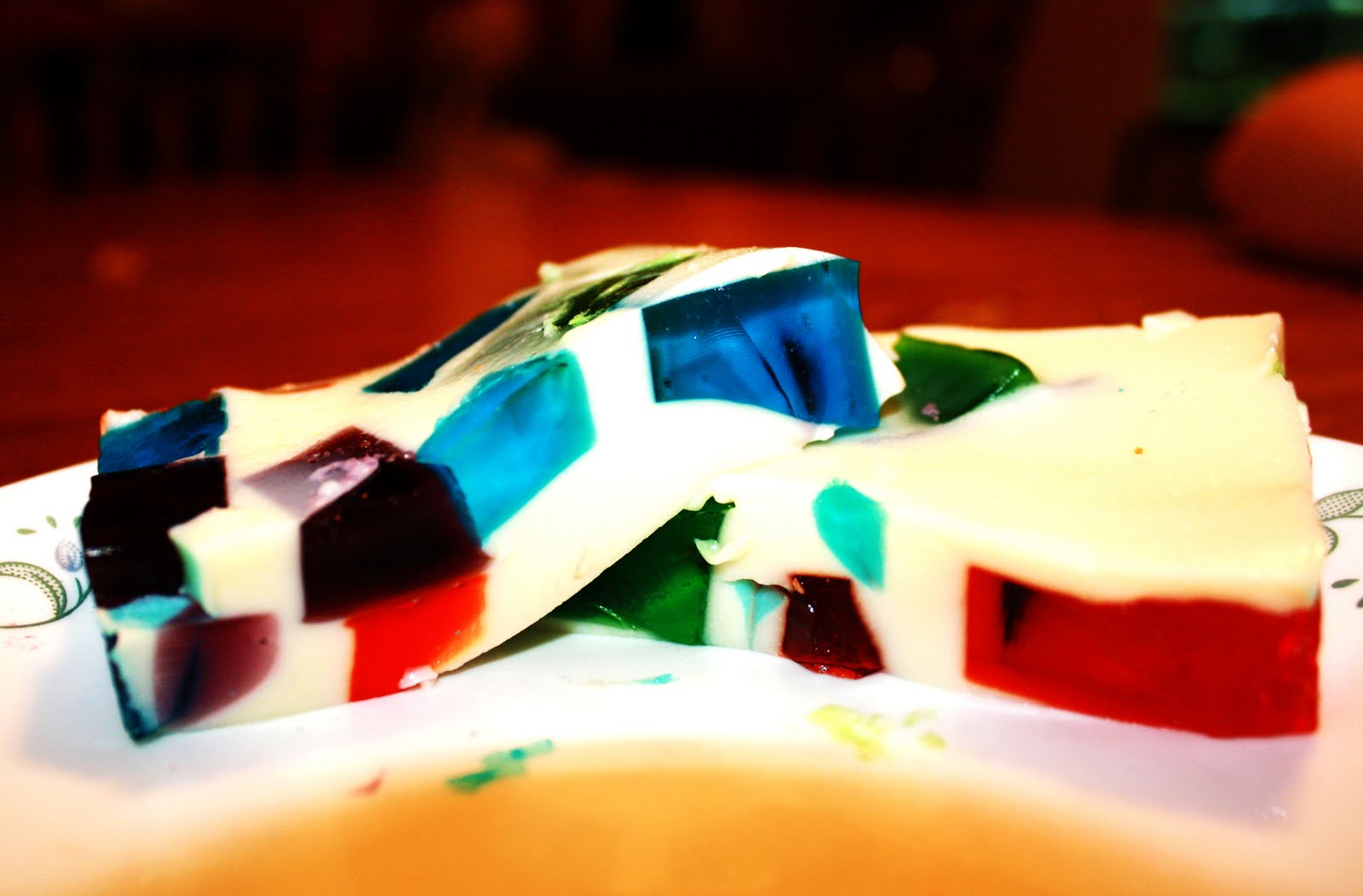 Barker Family Baking, Basting, & Tasting Glass Block Holiday Jello