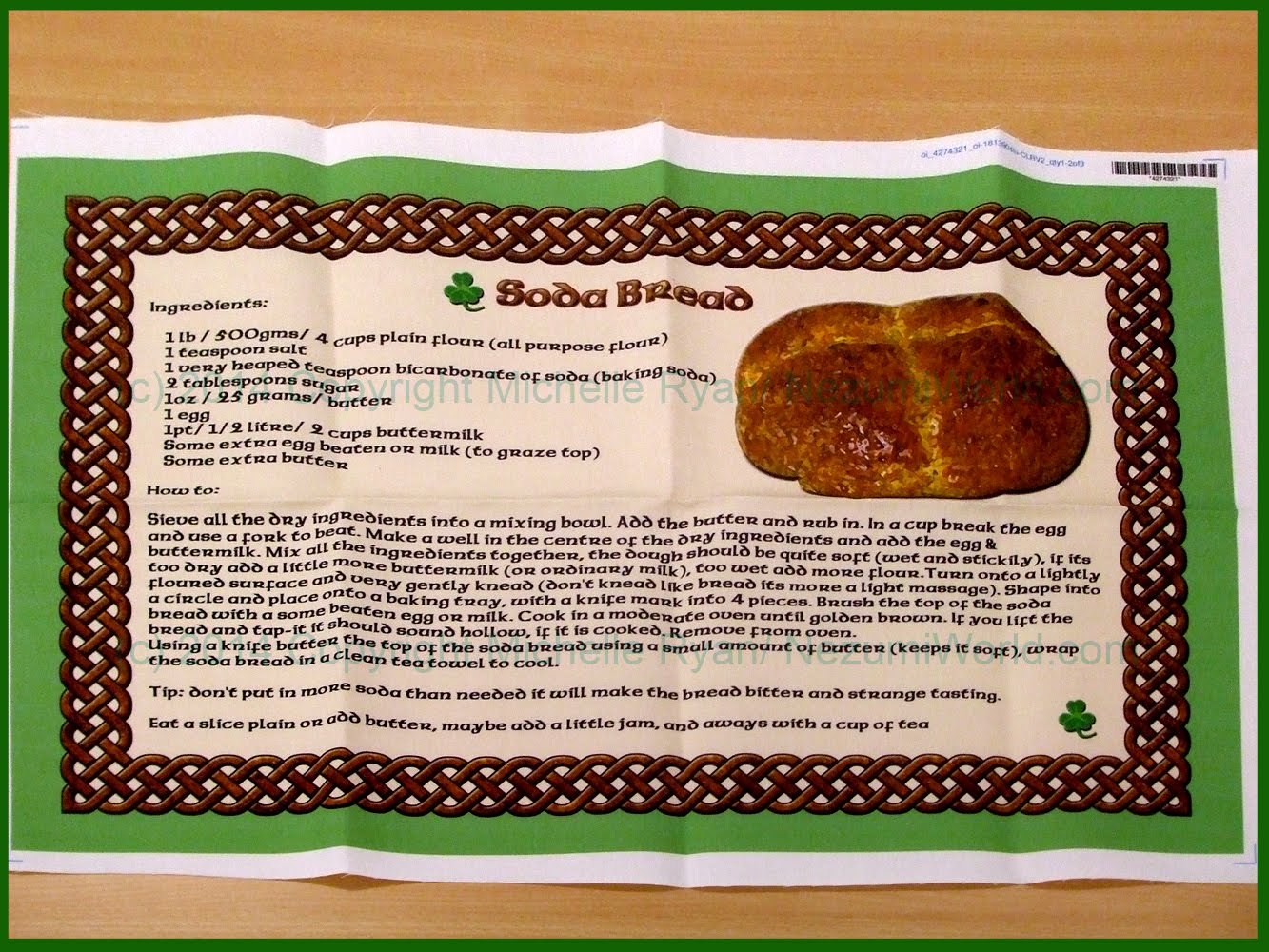 Soda Bread Tea Towel