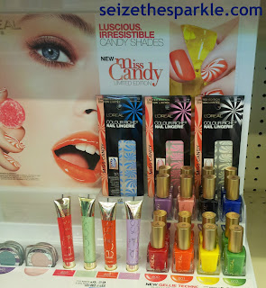 L'Oreal Miss Candy 2013 Display 2013 L'Oreal Miss Candy Display Shadow, Gloss, Polish