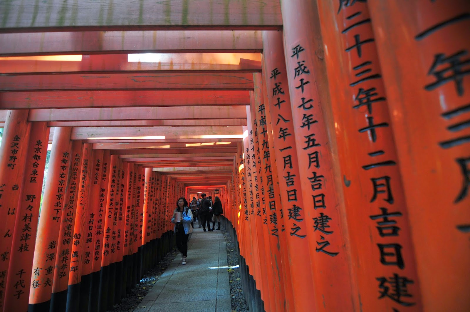 蒜味人生 大堆頭關西四國遊 8 伏見稻荷千鳥居和清水寺