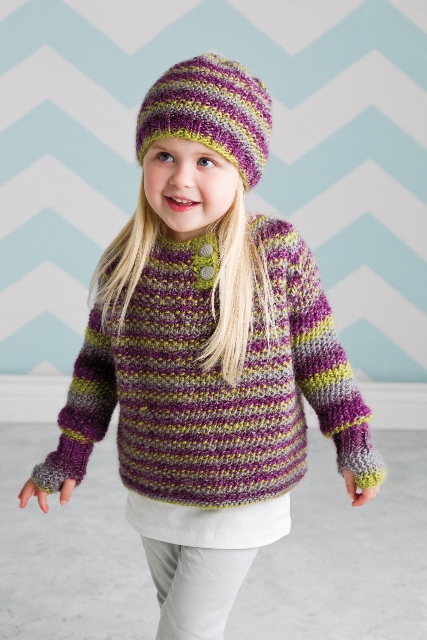 Learn How to Use Self Striping Yarn with Vickie Howell 