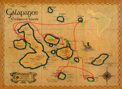(Ecuador) – Galápagos Islands - Map