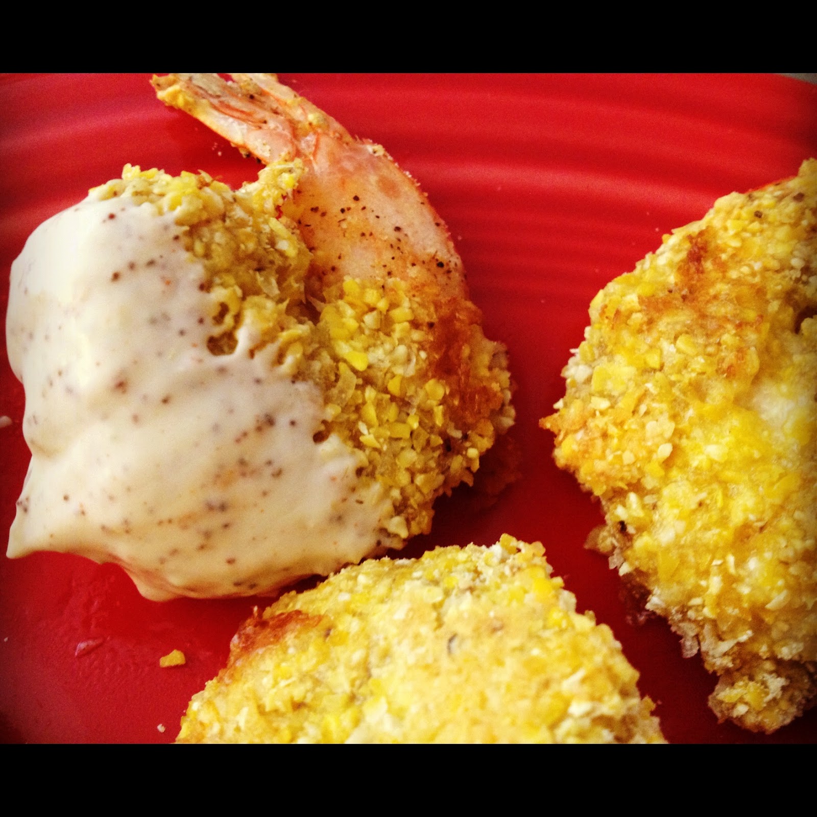 Call Me Mrs. Rapp Baked Popcorn Shrimp w/ ChiliLime Dipping Sauce