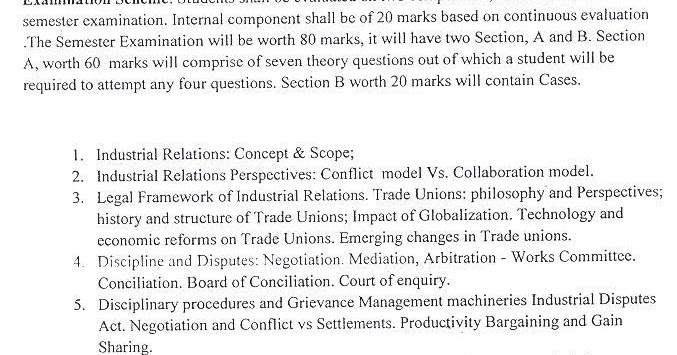 Davv Syllabus Devi Ahilya Vishwavidyalaya Universitysyllabus Industrial Relations Bb506h Bba 5th V Sem Syllabus For Davv Indore Affiliated Institutions Devi ahilya vishwavidyalaya authority announced ug and pg exams results at the official site. davv syllabus devi ahilya vishwavidyalaya universitysyllabus industrial relations bb506h bba 5th v sem syllabus for davv indore affiliated institutions