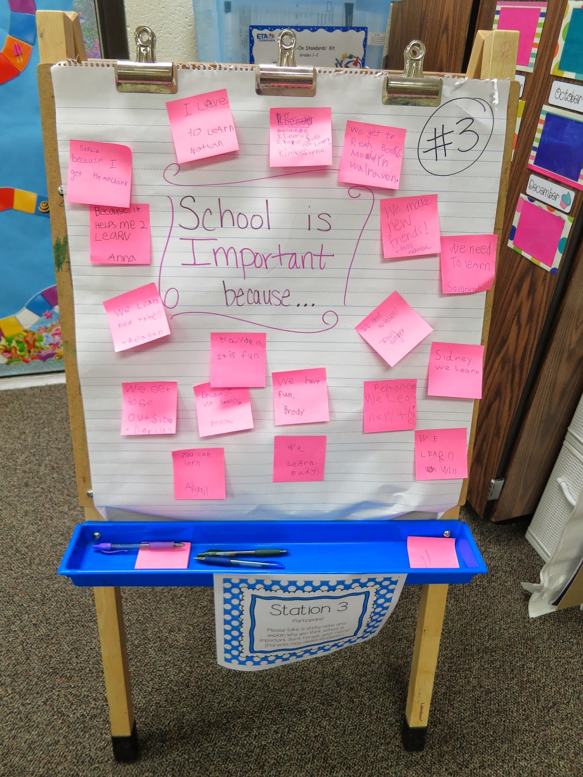 Open House Stations The Elementary Darling