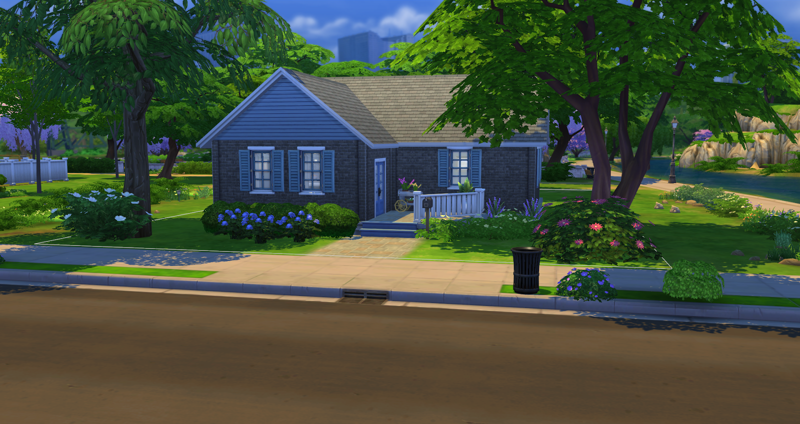 Sims 4 Builds Traditional Brick Starter Sims 4 House