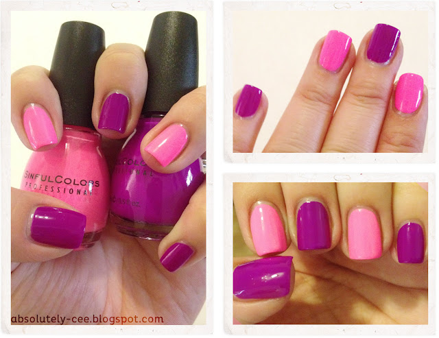 Sinful Colors Dream On and Fusion Neon Sinful Colors Dream On and Fusion Neon