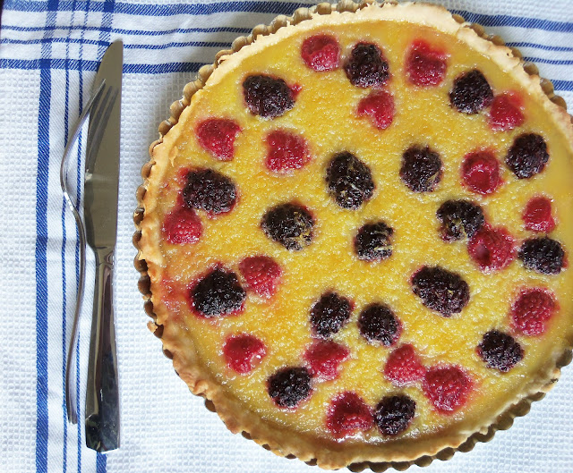 Simply Romanesco A LemonBerry Tart and a vote of confidence