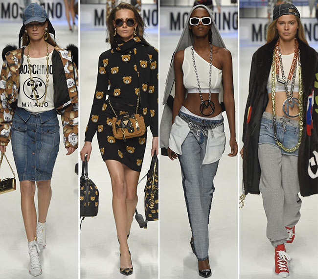 Mille Feuille Moschino Autumn Winter 2015 2016