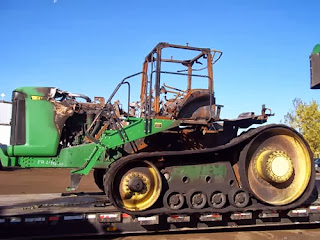 John Deere 9520 tractor