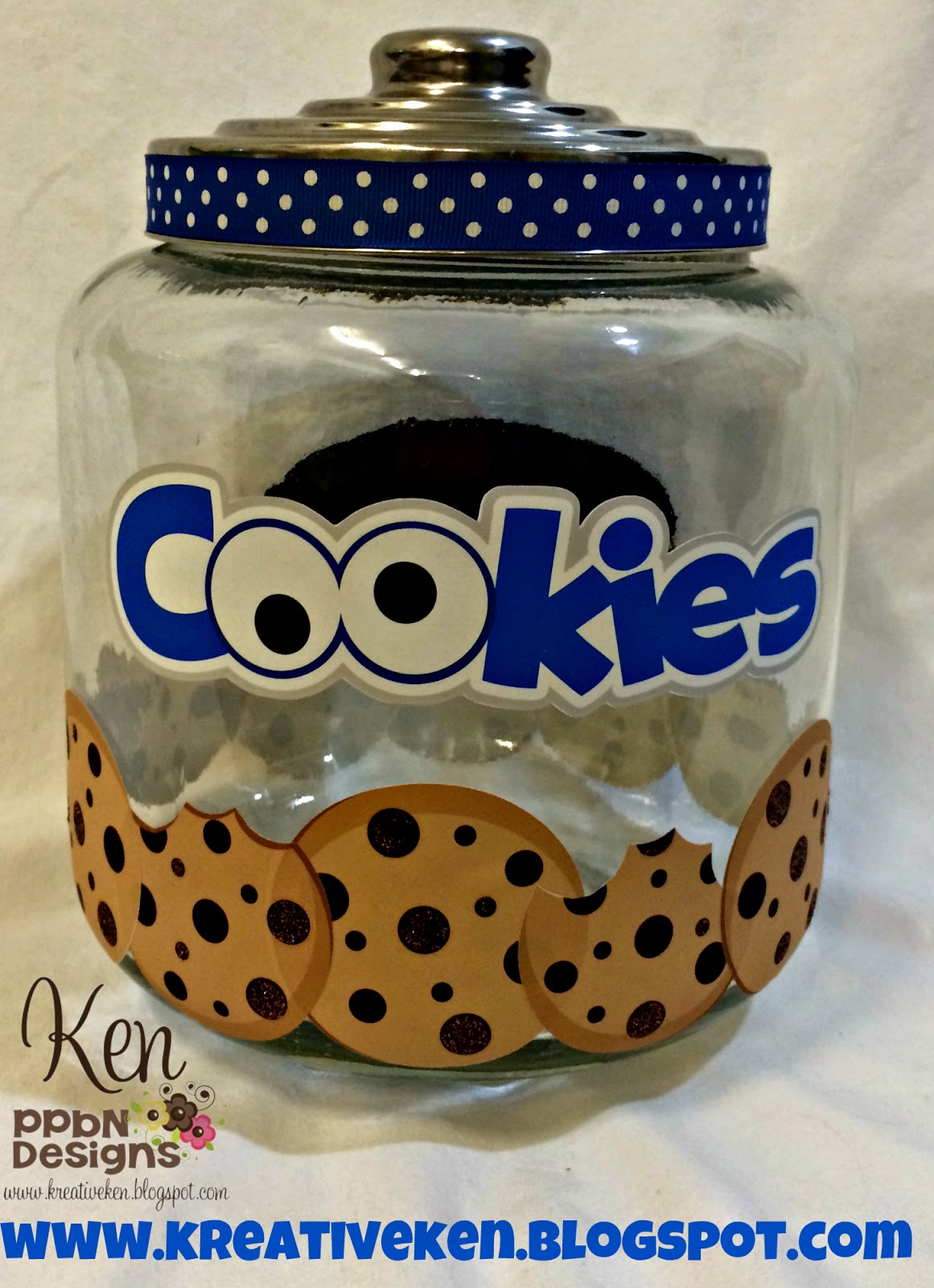 PPbN Designs Blog COOKIE MONSTER JAR
