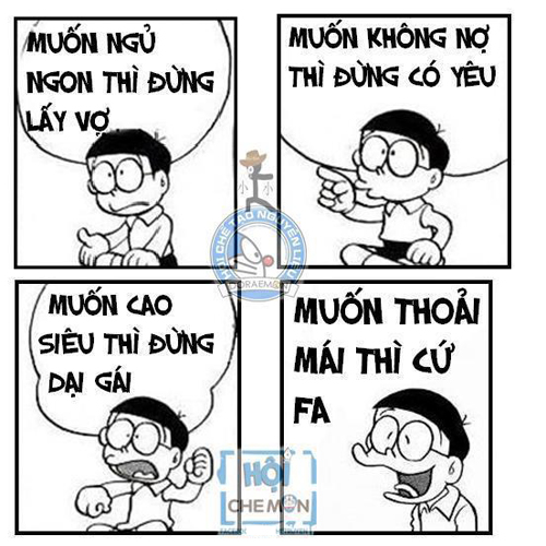 Đôrêmon chế - Muốn không nợ thì đừng có yêu