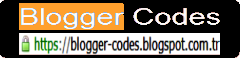 Blogger Codes