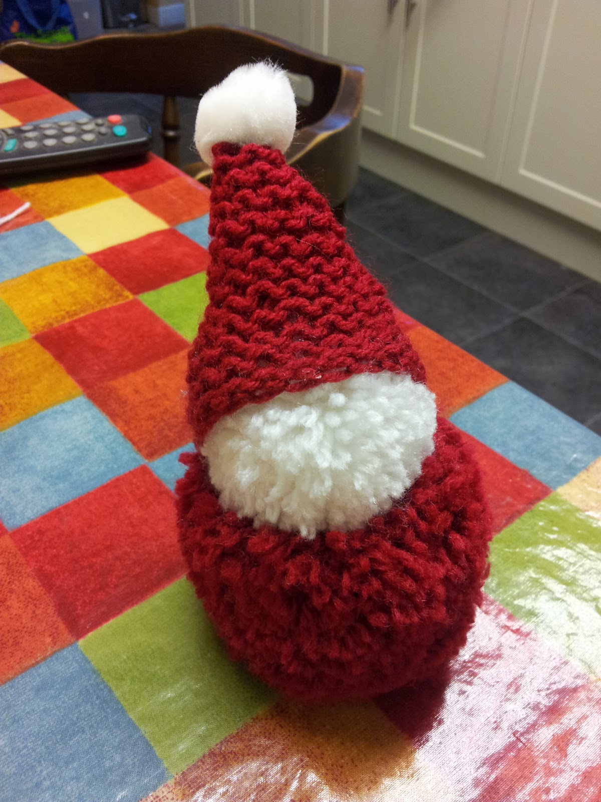 Pom Pom Santa and Snowman