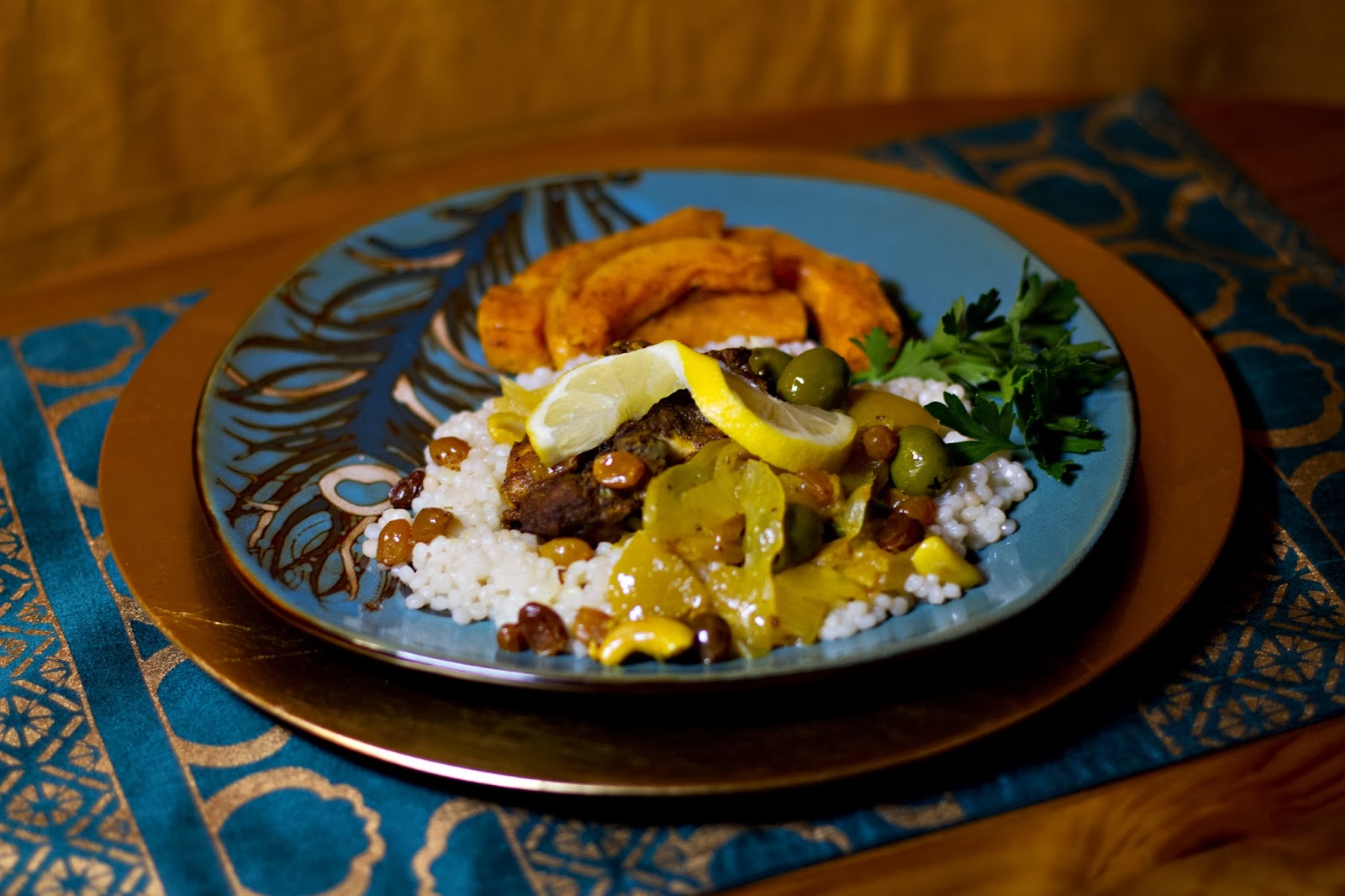 37 Cooks Slow Cooker Moroccan Chicken With Preserved Lemons & Olives