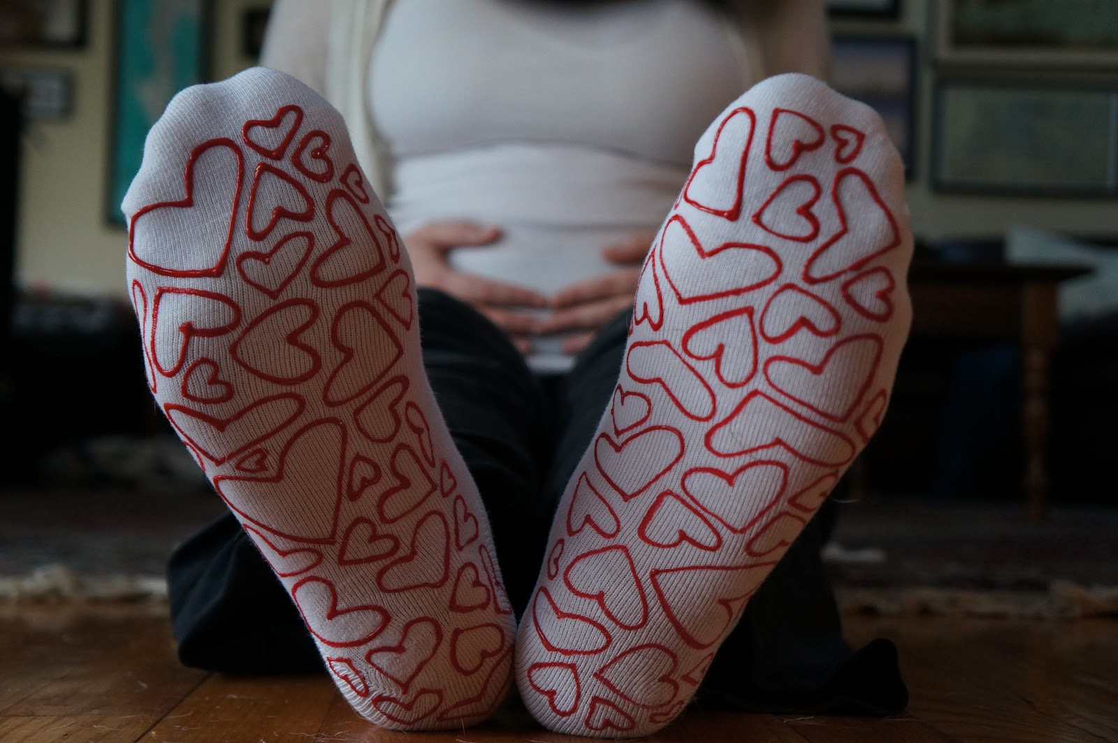 Hardly Housewives DIY NoSlip Socks