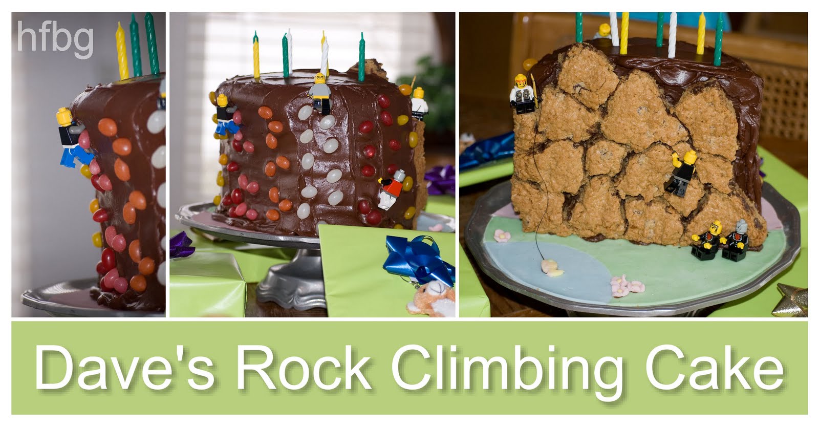 have fun, be good Rock Climbing Birthday Cakes