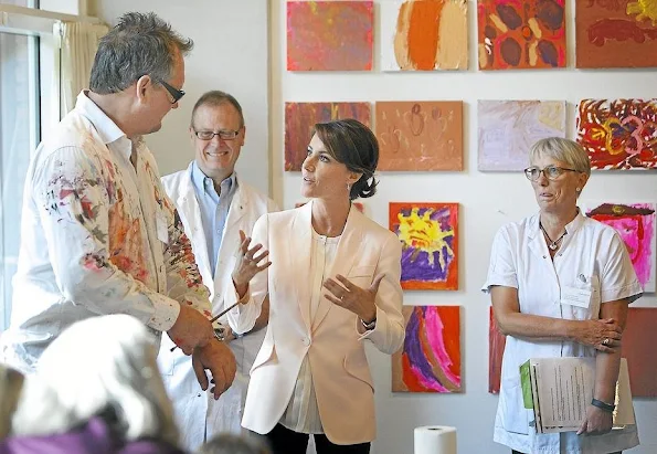 Princess Marie of Denmark attended the celebrations marking the 60th anniversary of the Epilepsy Hospital's Children Department