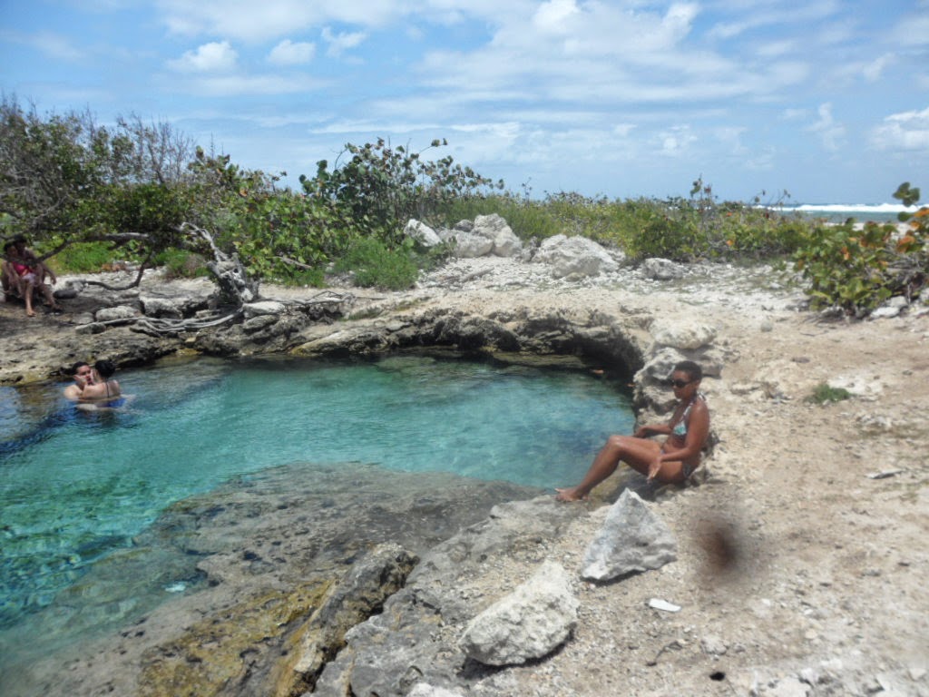 An image of Poza Bella which is near to Gibara in Eastern Cuba