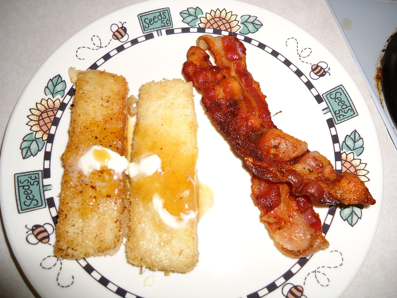 Fried Polenta for Breakfast!