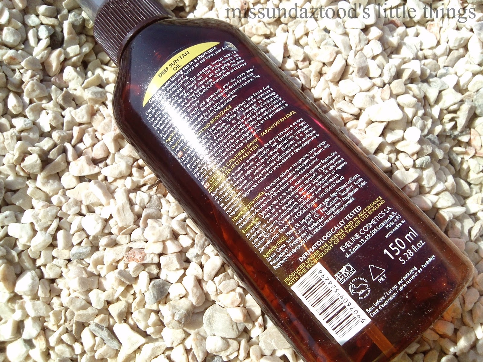 Eveline Sun Care Deep Sun Tan Oil itBlog