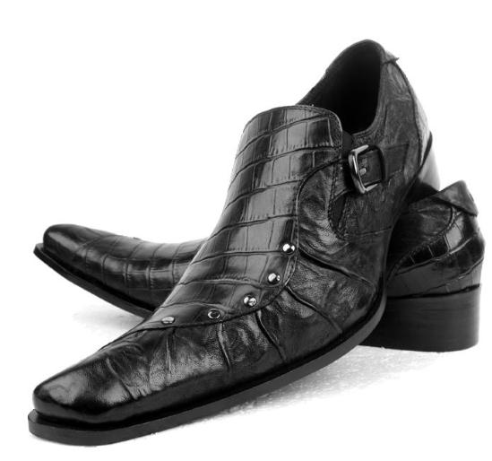 mens formal shoes with heels