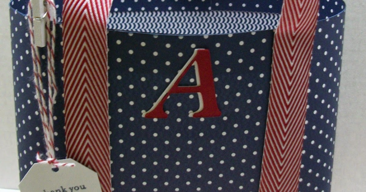 Stampin' Cafe by Lana Paper Beach Bag