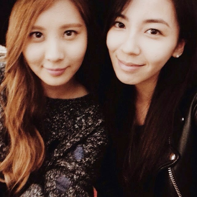 My SNSD [PHOTO] 140911 Seohyun with Stella Kim