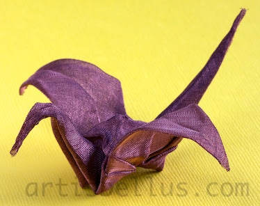 Origami Cranes - Non-conventional Materials