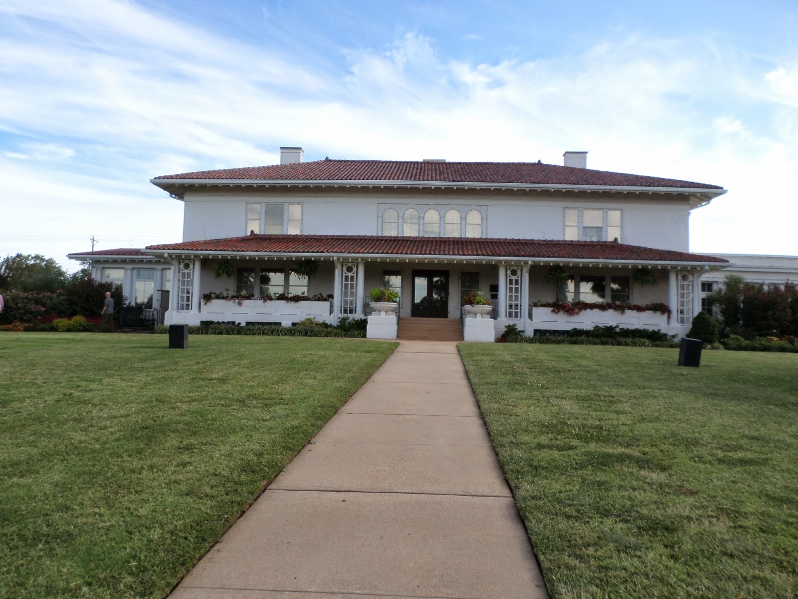 Shelley's House Zipping thru the Marland Mansion